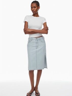 Denim Forum 90’s Wrap Denim Skirt - Size 25